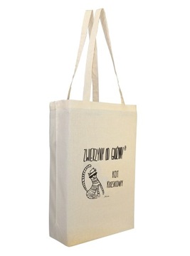 Сумка-шоппер ГРАЖИНА 100% ХЛОПОК - БОЛЬШАЯ