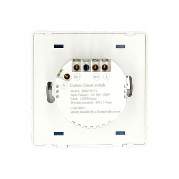 Контроллер рольставен Wi-Fi + RF433 серии TUYA EM