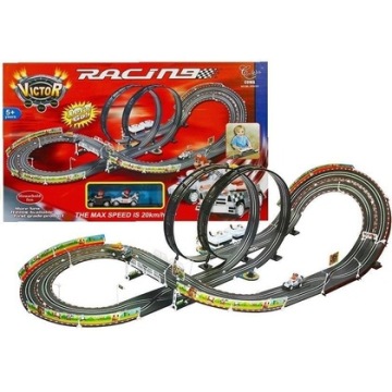 Tor Samochodowy Mario RC 2 auta /Leantoys