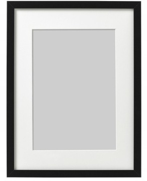 IKEA RIBBA Ramka CZARNA 40x50cm na zdjęcia