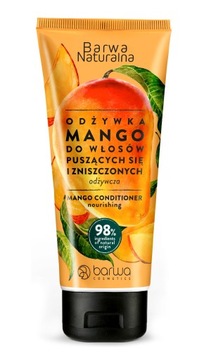 BARWA COSMETICS Barwa Naturalna Odżywka do włosów puszących się i zniszczon