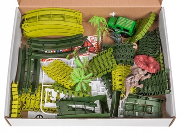 TOR SAMOCHODOWY WYŚCIGOWY XL DINOZAUR AUTO 242cm