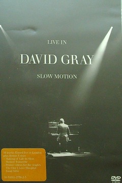 David Gray - Live In Slow Motion DVD 2006