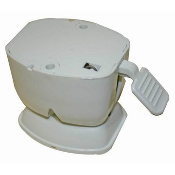 Английская дверная защелка прицепа, белый замок