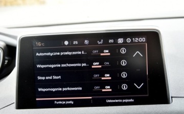 Peugeot 5008 II Crossover 2.0 BlueHDI 180KM 2020 Peugeot 5008 totalny full SKORA Alusy LED Navi. BLIS linne assist Grzane f, zdjęcie 27