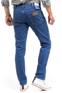 Męskie spodnie jeansowe proste Wrangler TEXAS SLIM W32 L34