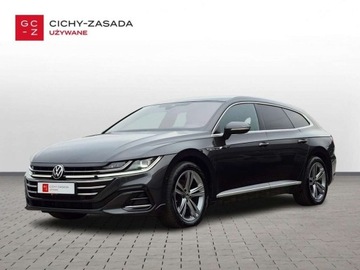 Volkswagen Arteon Fastback Facelifting 2.0 TDI SCR 150KM 2022 Volkswagen Arteon ASO 2.0TDI 150KM HK pakiety head-up Webasto Ambiente LED