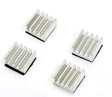 4 xRADIATOR SAMOPRZYLEPNY 14 x14 x5 mm UNIWERSALNY