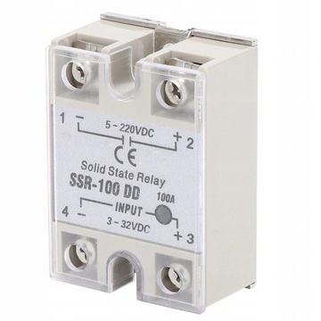 DC-DC łatwy w instalacji DC-DC SSR SSR SSR-100DD