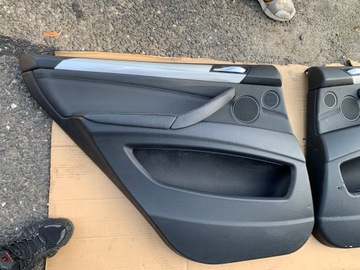 ОБИВКА ДВЕРЕЙ ПЕРЕДНЯЯ ЗАДНЯЯ BMW X5 E70 ЕВРОПА КОЖА