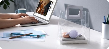 BASEUS KABEL USB-C TYP-C SZYBKIE ŁADOWANIE PRZEWÓD ZWIJANY 60W QC PD 1M