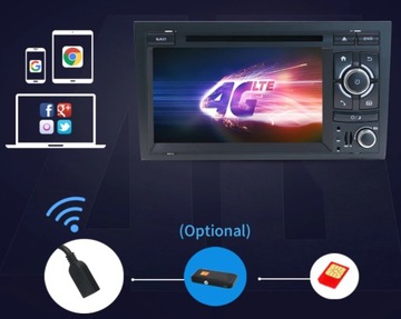 РАДИО АНДРОИД AUDI A4 S4 RS4 B6 B7 SEAT EXEO DSP