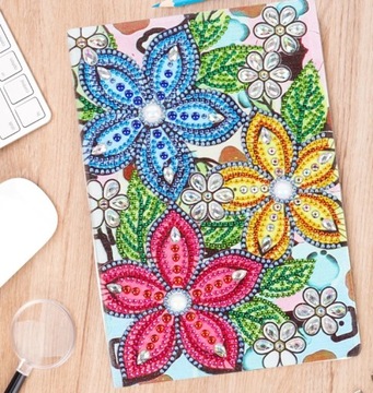 ДНЕВНИК БЛОКНОТ АЛМАЗНАЯ ВЫШИВКА СТАНДАРТ