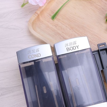 Дозатор мыла с помпой для настенного крепления.