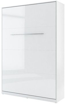 Łóżko chowane zamykane w szafie 200x140 Połysk