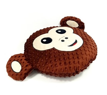 ПОДУШКА ОБЕЗЬЯНА, ОБЕЗЬЯНА, С НАПИСЬЮ, ВЫШИВКА, ОБНИМКИ