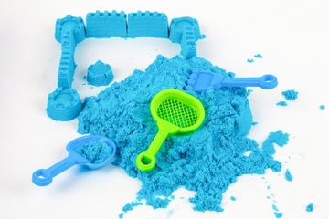 НАБОР CREATIVE кинетического песка 3 кг XL формы для бассейна кинетическая песочница