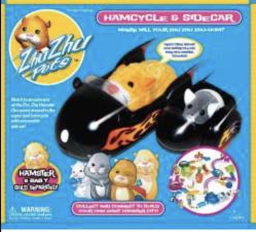 Zhu Zhu PETS Motocykl z przyczepą 86688