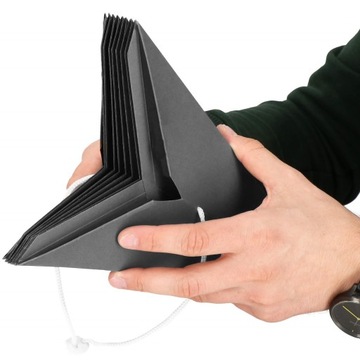 БОЛЬШАЯ ПОДВЕСНАЯ 3D БУМАЖНАЯ ЗВЕЗДА 60см РОЖДЕСТВЕНСКАЯ