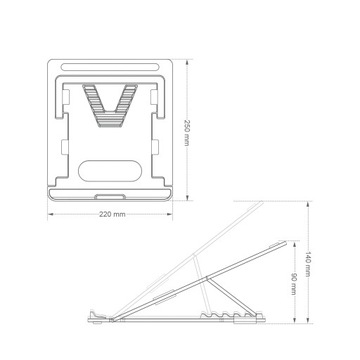 Подставка для ноутбука Camrock JP-1