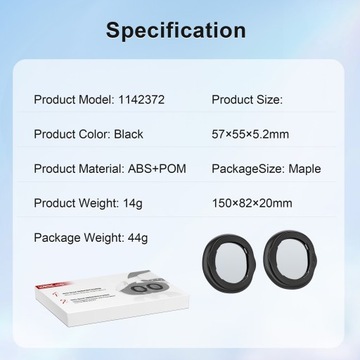 PRESCRIPTION GLASSES SPACER PROTECTOR FOR META QUEST 3 BLUE LIGHT BLOCKING