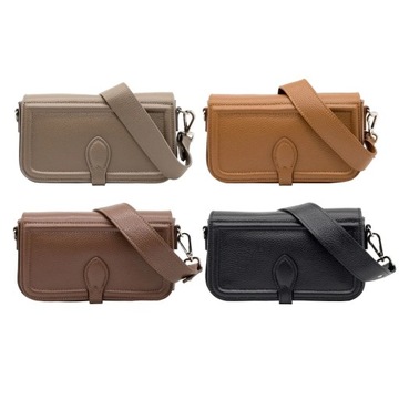 Классическая сумочка Karen из натуральной кожи Taupe.Идея для подарка.