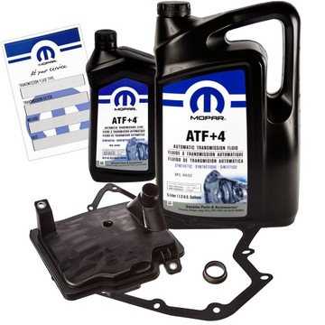 MOPAR ATF+4 5,9L + FILTR SKRZYNI 62TE + USZCZELKA