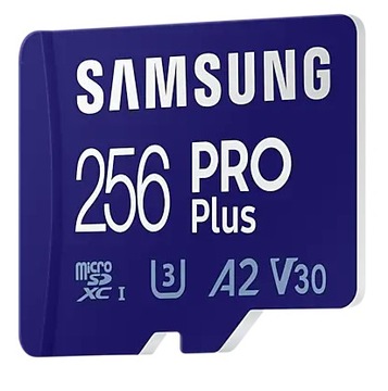 Samsung Pro PLUS microSDXC 256 ГБ UHS-I U3 130 МБ/с