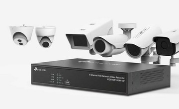 TP-LINK Rejestrator VIGI NVR1004H-4P 4 kanały