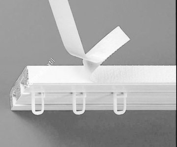 САМОКЛЕЯЩАЯСЯ ЛЕНТА-ВЕЛКРО МОСКИТНАЯ СЕТКА, РУЛОН 20 ММ, 25 М