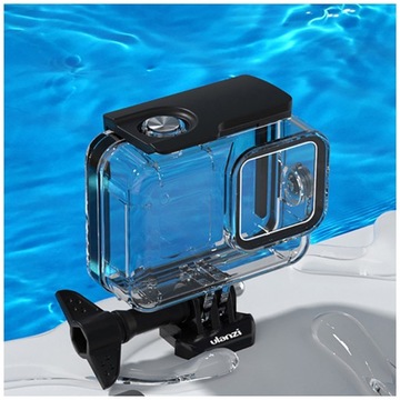 Подводный бокс 60м для GoPro 8 – оптическое стекло перед объективом