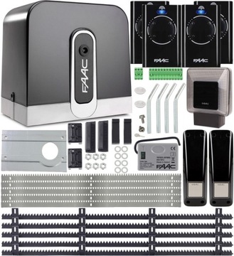 Zestaw FAAC C721 4x PILOT Cyclo 5x LISTWA 800KG