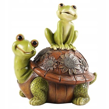Ogród Zwierząt Ornament Figurki Żaba Żółw