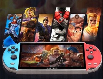 ПОРТАТИВНАЯ ИГРОВАЯ КОНСОЛЬ X12 PLUS РЕТРО 1000 ИГР 16 ГБ 7 ДЮЙМОВ