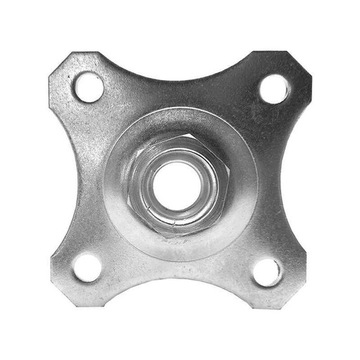 Szyld ozdobny 80x80x3mm pod zawias regulowany M16