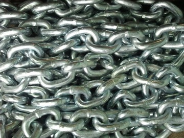 Łańcuch techniczny 8mm KL8 G80 8Ton OCYNKOWANY