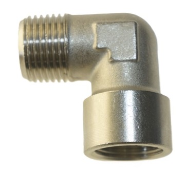 ZŁĄCZKA KĄTOWA GZ/GW G1/4 KOLANKO ZŁĄCZKA GWINTOWANA GZ 1/4 x GW 1/4