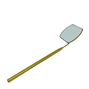 Зеркало ForMe для ламинирования и наращивания ресниц, золотое