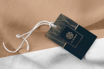 Печатные этикетки с вашим текстом и логотипом