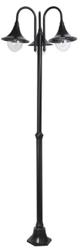 LAMPA ZEWNĘTRZNA OGRODOWA CZARNA RABALUX 8248