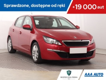 Peugeot 308 II Hatchback 5d 1.6 HDi 92KM 2014 Peugeot 308 1.6 HDi, Salon Polska, Klima