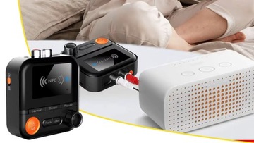 ADAPTER TRANSMITER BLUETOOTH ODBIORNIK NADAJNIK BT 5.2 AUX RCA JACK 3.5