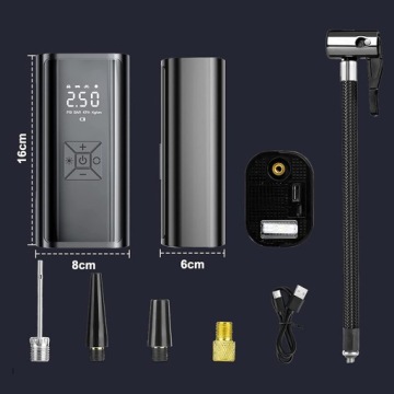 ПОРТАТИВНЫЙ ШИННЫЙ НАСОС ЭЛЕКТРИЧЕСКИЙ ВОЗДУШНЫЙ НАСОС ДЛЯ ВЕЛОСИПЕДНЫХ МЯЧИКОВ 12В