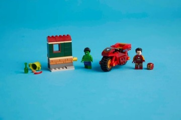 LEGO Super Heroes 76287 Iron Man z wioślarzem i Hulkiem Zabawka DC SH