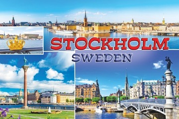 Magnesy na lodówkę - SZTOKHOLM