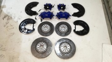 VW GOLF 8 VIII R-LINE ТОРМОЗНЫЕ ДИСКИ СУППОРТ