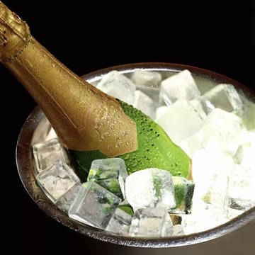 Термальное ведерко для льда, щипцы + ложка.