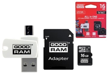 GoodRam KARTA PAMIĘCI microSD 16GB do nawigacji