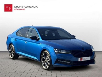 Skoda Superb III Liftback Facelifting 2.0 TSI 280KM 2021 Skoda Superb 2.0 TSI 280KM 4x4 DSG Sportline DCC Virtual Canton LED Matrix, zdjęcie 6