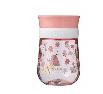 MEPAL KUBEK TRENINGOWY MIO FLOWERS 360° PINK 300ML